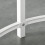 Homcom HOMCOM Modern Round Dining Table Set with 4 Upholstered Stools, Dining 8