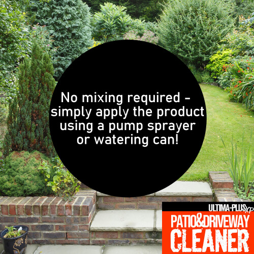 (15L) Ultima Patio & Driveway Cleaner Algae Moss Killer 2