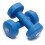Neoprene Dumbbells 2X5 kg Dark Blue, Best 1