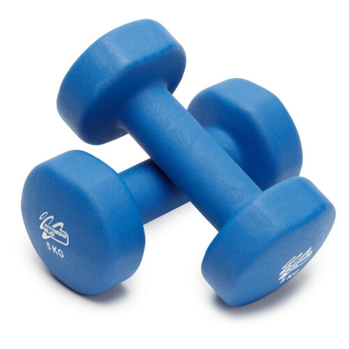 Neoprene Dumbbells 2X5 kg Dark Blue, Best