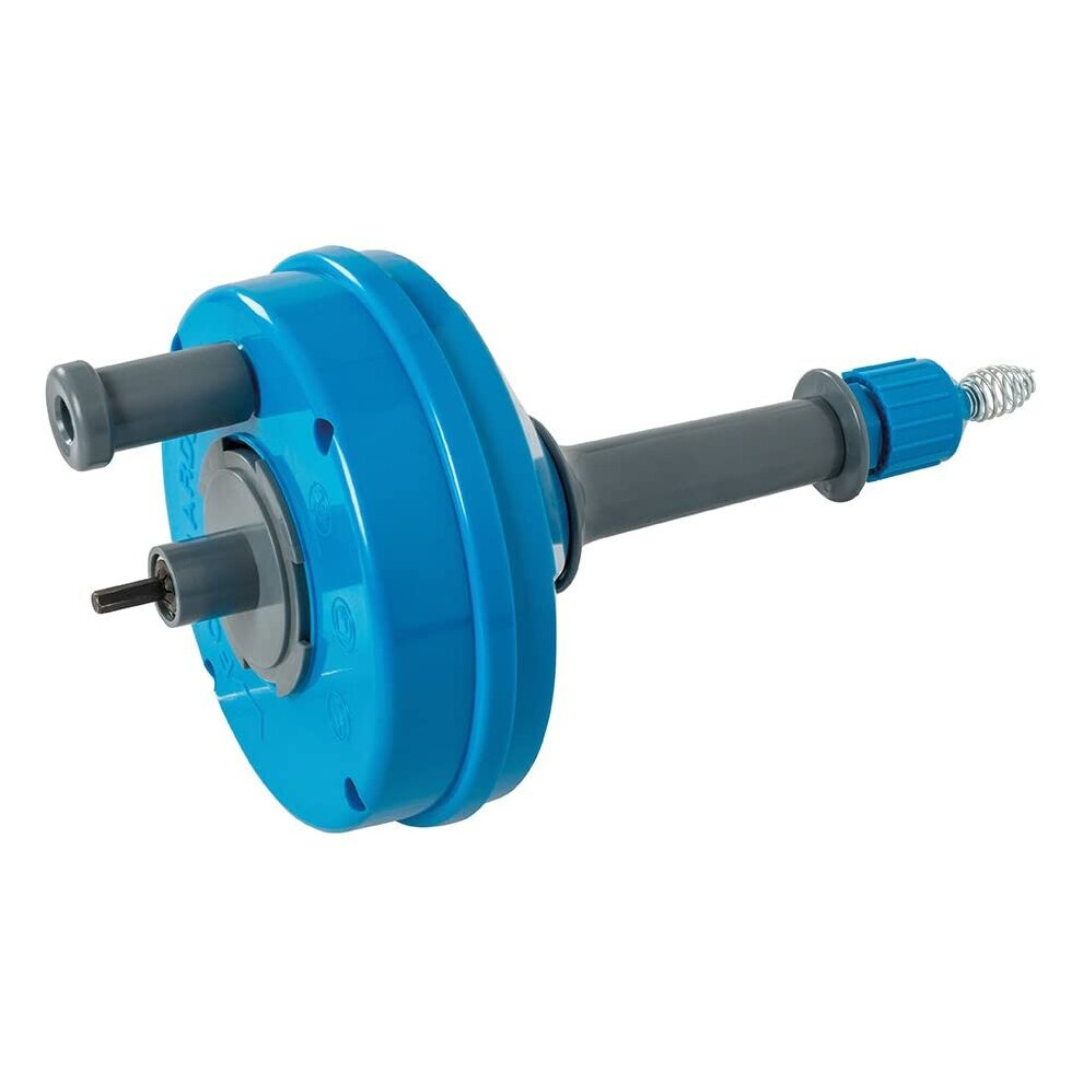 Silverline Tools 987173 Drill-Powered Drain-Cleaner Auger 6m, Blue