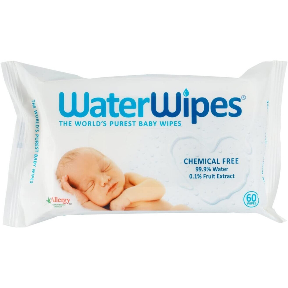 (Pack Of 8) WaterWipes 60wipes | WaterWipes