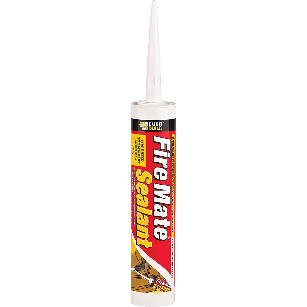 Everbuild FIREMATEB Fire Mate Intumescent Sealant - White