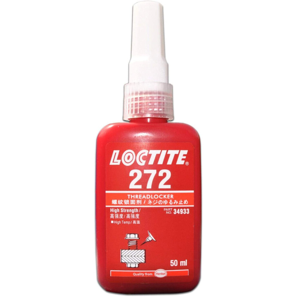 Loctite 272 High Strength Threadlocker 50ml