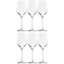 Stölzle Set of 6 White Wine Glasses Made in Germany Stölzle Quatrophil Range