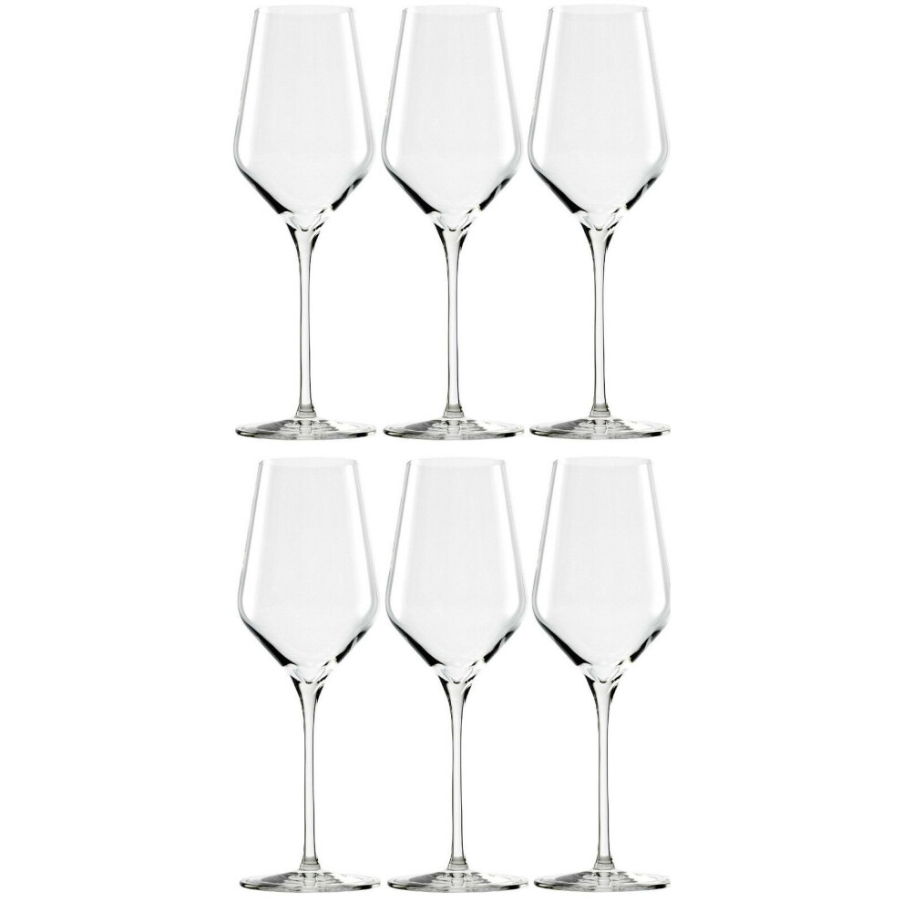 Stölzle Set of 6 White Wine Glasses Made in Germany Stölzle Quatrophil Range