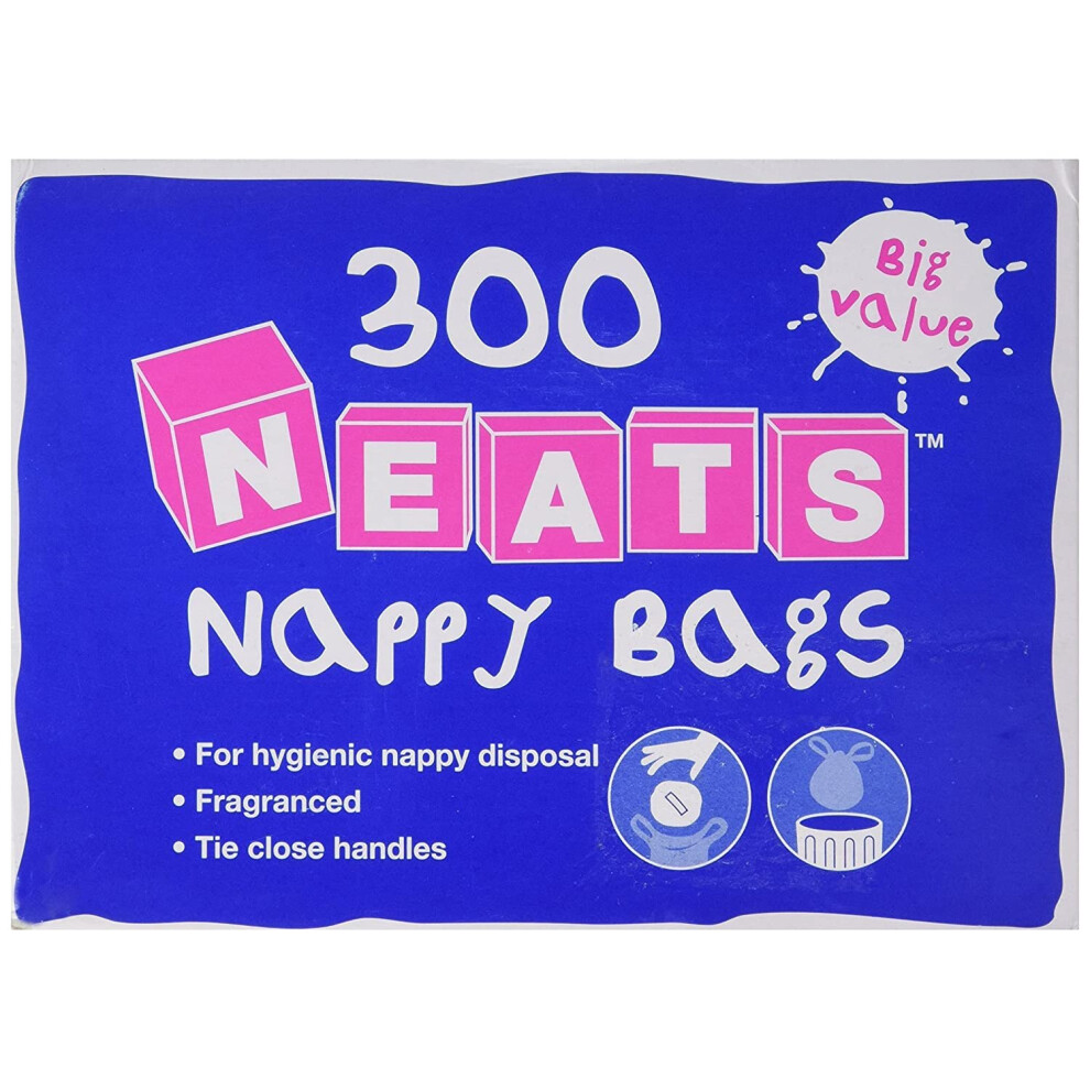 Robinson 8076A Neats Nappy Bags (Pack of 300)