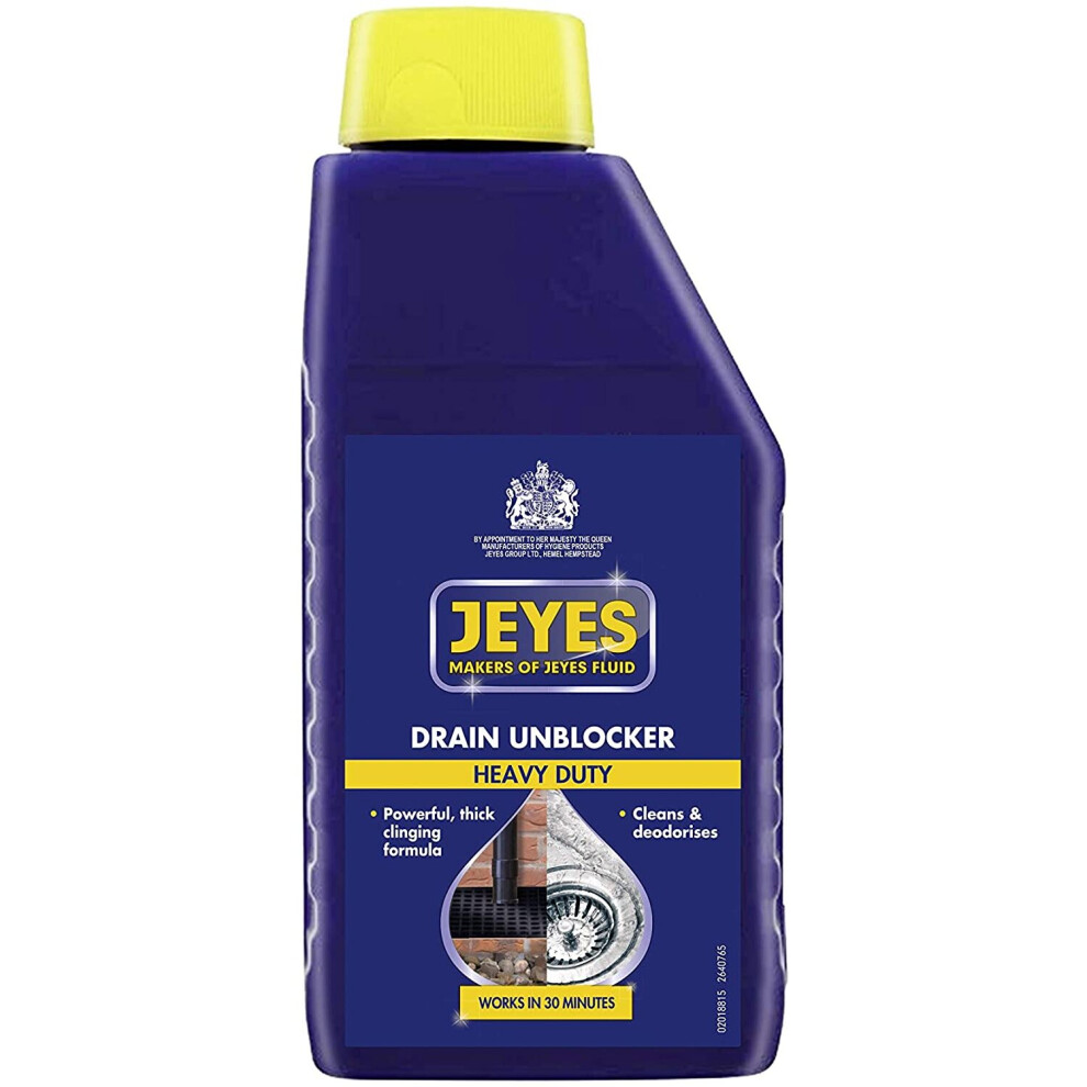 Jeyes Drain Cleaner, Blue, 1000 millilitre