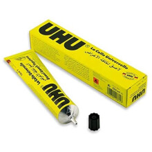 UHU All Purpose Adhesive Glue 125ml Boxed [Pack of 2 Tubes]