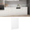 VidaXL vidaXL Front Dishwasher Panel White Engineered Wood Cabinet Part Protector 1