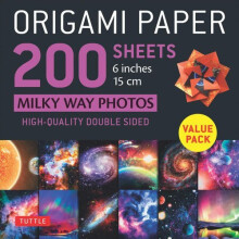 Origami Paper 200 sheets Milky Way Photos 6 Inches (15 cm) | Other printed item