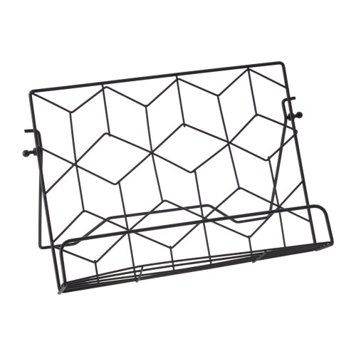 Premier Housewares Vertex Contour Cookbook Stand Black