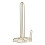 Premier Housewares Vertex Contour Kitchen Roll Holder Gold 1