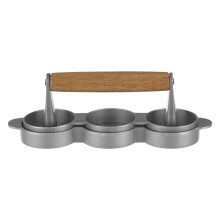 From Scratch Non Stick Triple Mini Hamburger Press