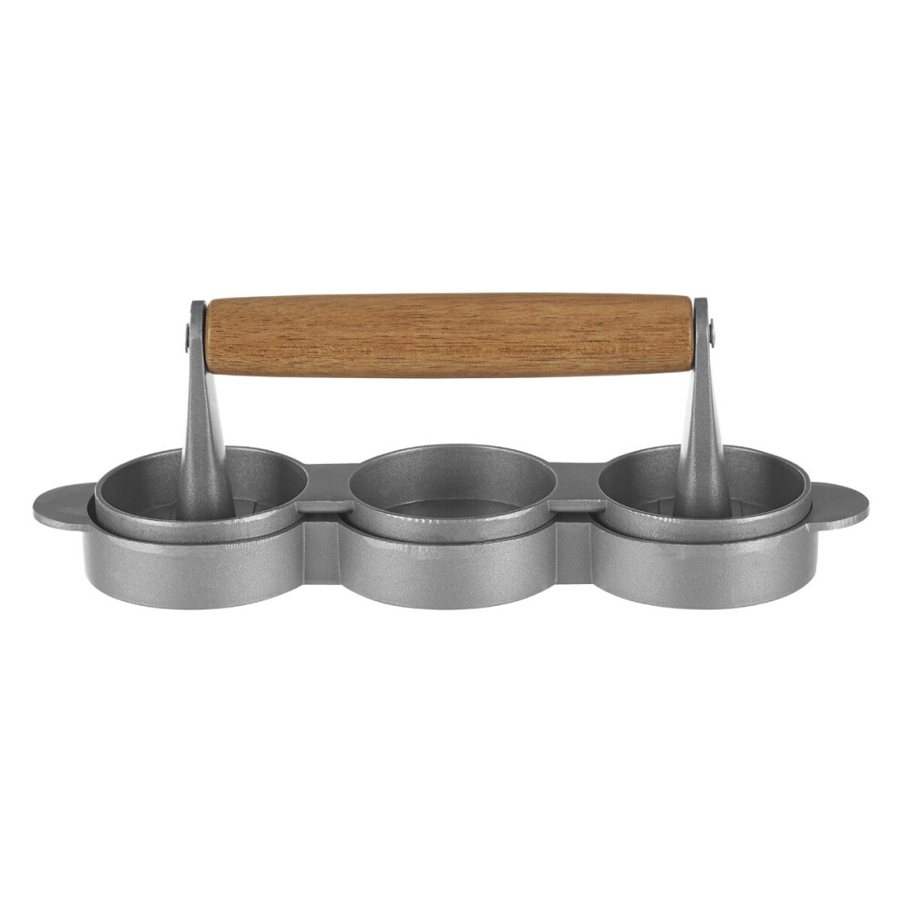 Premier Housewares From Scratch Non Stick Triple Mini Hamburger Press