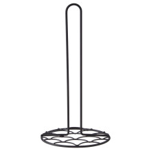 Vertex Deco Kitchen Roll Holder, Black