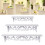 Living And Home Set of 3 Carving Floating Shelves Wall Mounted Storage Display Rack 1