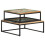 VidaXL vidaXL 2x Nesting Coffee Tables Solid Reclaimed Wood Wooden Accent Tea Table 2