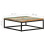 VidaXL vidaXL 2x Nesting Coffee Tables Solid Reclaimed Wood Wooden Accent Tea Table 9