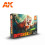 AK11612 - AK Interactive Set - Intense Colors Set 1