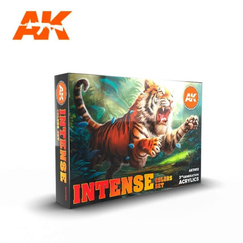AK11612 - AK Interactive Set - Intense Colors Set