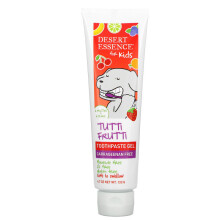 Desert Essence, Kinder, Zahnpasta-Gel, 6 Monate bis 6 Jahre, Tutti Frutti, 4,7 oz (133 g)