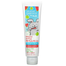 Desert Essence, Kinder, Zahnpasta-Gel, 6 Monate bis 6 Jahre, Grünapfel-Wassermelone, 4,7 oz (133 g)