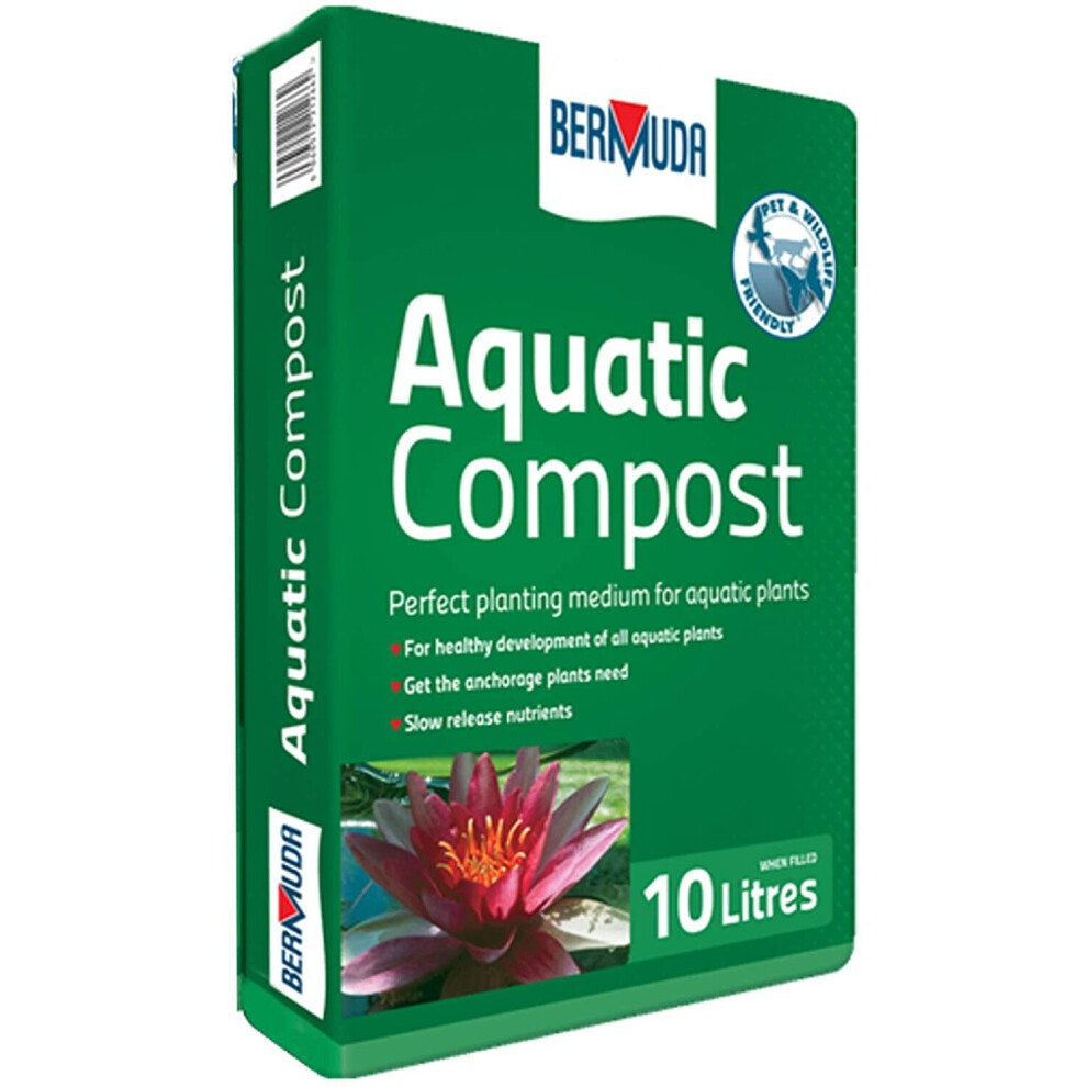 Bermuda Aquatic Pond Compost - 10L