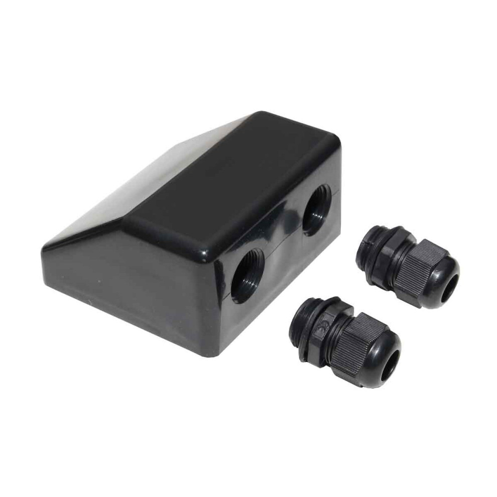 (Black, 1X Cable Entry Only) Solar Panel Mounting Bracket Sets & Frame Kits Adhesive Bond Caravan Boat 708747939989