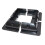 Lowenergie (Black, 4x Corner Brackets) Solar Panel Mounting Bracket Sets & Frame Kits Adhesive Bond Caravan Boat 1