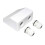 Lowenergie (White, 1x Cable Entry Only) Solar Panel Mounting Bracket Sets & Frame Kits Adhesive Bond Caravan Boat 1