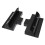 Lowenergie (Black, 2x Side Brackets Only) Solar Panel Mounting Bracket Sets & Frame Kits Adhesive Bond Caravan Boat 1