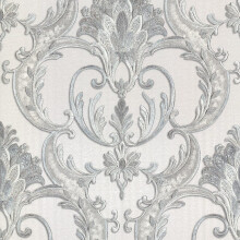 Debona Perla Damask Grey Wallpaper 9091