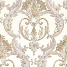 Debona Perla Damask Gold Wallpaper 9090