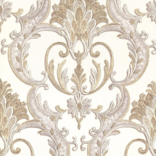 DEBONA Debona Perla Damask Gold Wallpaper 9090