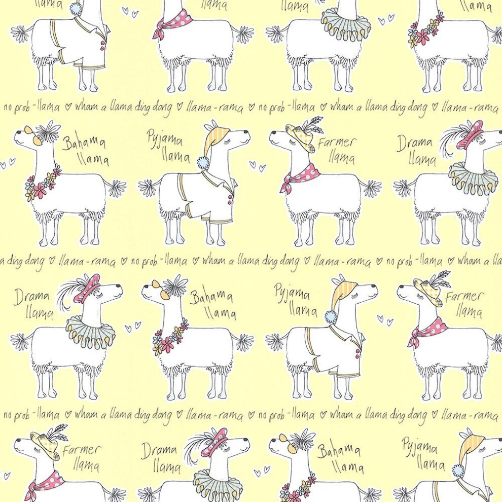 Belgravia Decor Llama-Rama Sunrise Wallpaper 9732 5018323097329