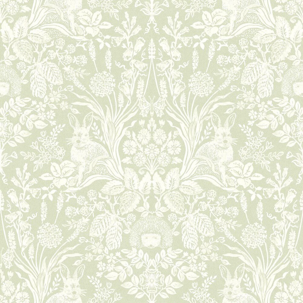 Holden Decor Glasshouse Harlen Sage Wallpaper 90162 5022976901629