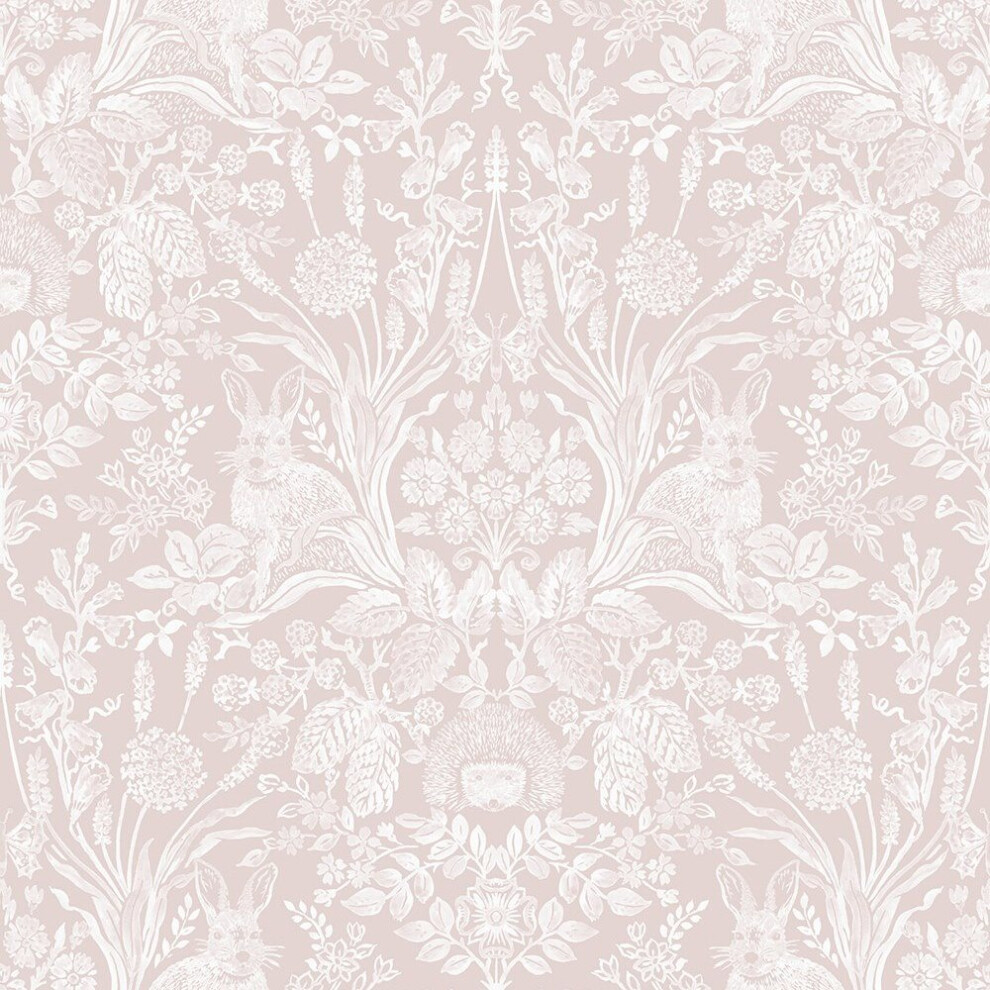 Holden Decor Glasshouse Harlen Coral Wallpaper 90161 5022976901612