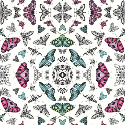 Arthouse Arthouse Fantasia Glitter Bug Multi Wallpaper 692308