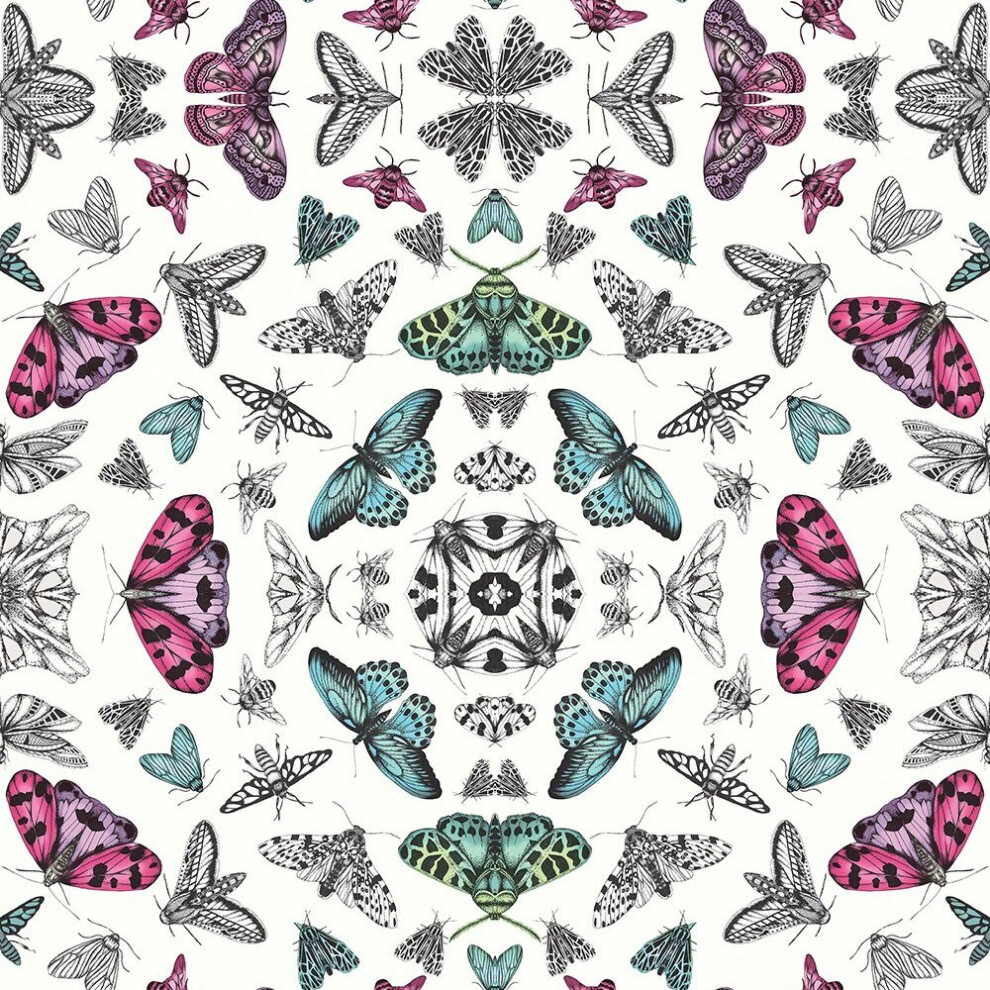 Arthouse Fantasia Glitter Bug Multi Wallpaper 692308