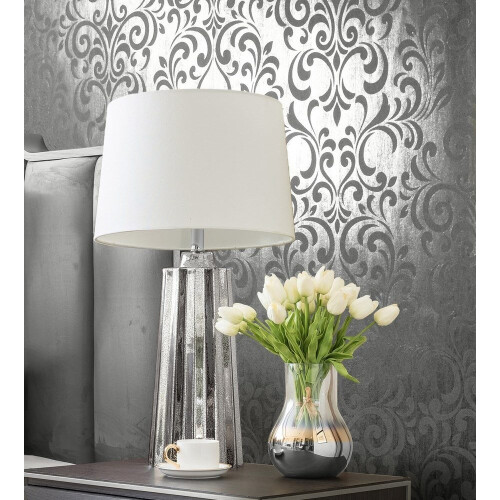 Muriva Muriva Mara Damask Silver Wallpaper 701531 1