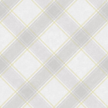 Holden Decor Whitcliffe Aiden Check Yellow Grey Wallpaper 90741