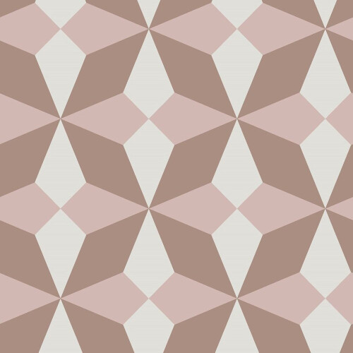 Fine Decor Fine Decor Nova Geometric Rose Gold Wallpaper FD42547