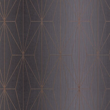 Muriva Kayla Charcoal Rose Gold Wallpaper 703015