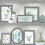 Holden Decor Whitcliffe Stag Frames Grey Teal Wallpaper 90730 1