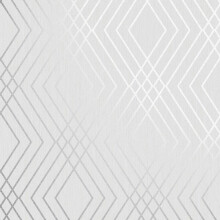 Fine Decor Shard Trellis Stone Silver Wallpaper FD42603
