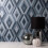 Fine Decor Fine Decor Shard Geo Blue Silver Wallpaper FD42608 2