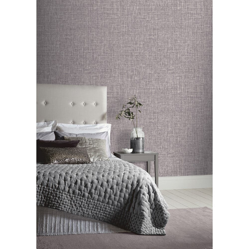 Arthouse Arthouse Luxe Hessian Mink Wallpaper 295401 1
