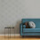 Fine Decor Fine Decor Shard Trellis Stone Silver Wallpaper FD42603 4