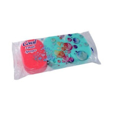 Coral 3 Pack Oval Bath Sponges